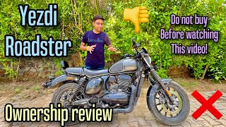 Yezdi Roadster Detailed Ownership Review  Bike or liability [upl. by Nahgiem]