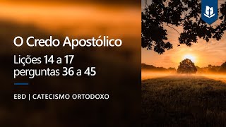 EBD  O credo apostólico  lições 1417 Perguntas 3645  Pr Wilson Porte [upl. by Oznole]