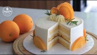 Champagne Mimosa Orange Cake [upl. by Ieso]