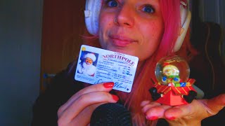 ASMR  Tapping amp Scratching on Christmas Decor [upl. by Enialb]