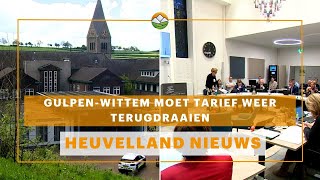 Heuvelland Nieuws GulpenWittem moet tarief weer terugdraaien [upl. by Leahcim]