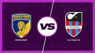 ​ 🔴​ LIVE GIUGLIANO  CATANIA  In Diretta Streaming Telecronaca ITA  Serie C 202425 [upl. by Yelime845]