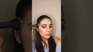 Princess Jasmine Makeup 🦋💙 makeup makeuptutorial makeuplover jasmine jasminemakeup prenses [upl. by Nennarb]