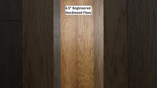 65quot Engineered Hardwood Flooring in Hickory and Oak [upl. by Crean]