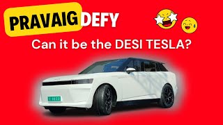 PRAVAIG DEFY Electric Car 🔥 Rs 40 Lakh Mein 500 km Range [upl. by Lindsley752]