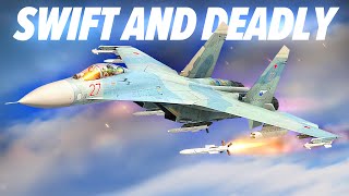 SU27 Flanker Can Do It All  DCS World [upl. by Seaden]