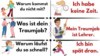 150 Essential Phrases How to Ask and Answer in German for Beginners A1A2 [upl. by Edyak480]