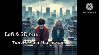 Tum Hi Aana Marjaavaan Lofi amp3D mix music best night music [upl. by Einafats979]