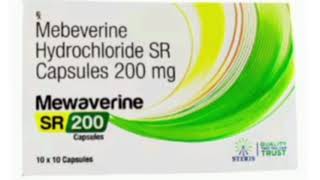 Mewaverine SR 200 Capsules Mebeverine Hydrochloride SR Capsules 200 mg [upl. by Odo]