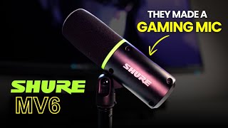 SHURE made a Gaming Mic  Shure MV6 Review  Before You Buy [upl. by Errol572]