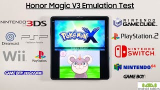 Honor Magic V3 Emulator Test Review  Yuzu Dolphin Citra and more [upl. by Rabah]