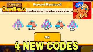 Cookie run ovenbreak coupon codes new  Cookie run ovenbreak coupon code  Cookie run ovenbreak code [upl. by Ahsatel752]