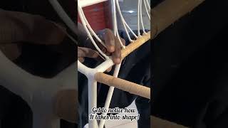 How To Do Rattan Chair Weaving  A Complete step by step guide [upl. by Nader]