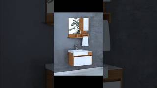 Cabinet with wash basin design 👍❣️ viralvideo shorts [upl. by Neelyar]