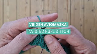 Sommarkoftan 2024  Vriden avigmaska Twisted Purl Stitch [upl. by Eltrym]