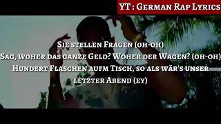 Azet amp Zuna  Fragen Official HQ Lyrics Text Download l German Rap Lyrics [upl. by Torrell]