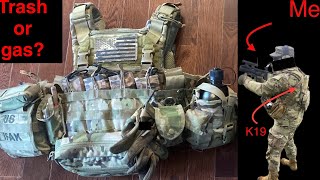 AGILITE K19 PLATE 10 CARRIER is it trash HONEST REVIEW [upl. by Egreog]