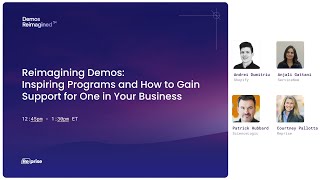 Inspiring Programs and How to Gain Support for One in Your Business  Demos Reimagined [upl. by Hillery]