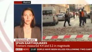 Spain Earthquake May  2011 [upl. by Christos980]