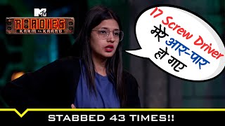 Kidnapper ने इसे लहूलुहान करके मरने के लिए छोड़ दिया 😱  MTV Roadies S19  कर्म या काण्ड [upl. by Boyd]