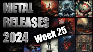 New Metal releases 2024 Week 25 June 17th  23rd [upl. by Aihppa]