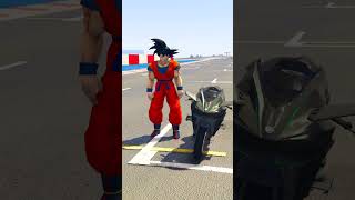 GTA V  NINJA H2R VS ONE WHEEL BIKE IN GTA 5  gta gta5thar shorts viral gta gta5 [upl. by Yewed]