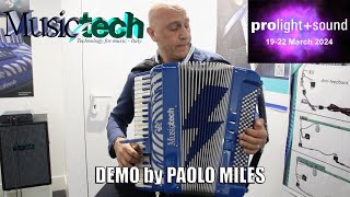 Prolight Sound 2024  Musictech Demo by Paolo Miles [upl. by Connie]