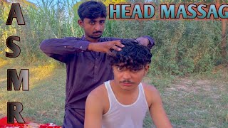 ASMR Tharapy Massage ASMR Head MASSAGE head massage Massage for headache [upl. by Montagu388]