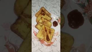 Egg Bread Omelet Recipe  Easy Snacks Recipe food shorts [upl. by Grochow]