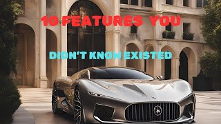 10 Crazy Features in Luxury Cars You Didn’t Know About [upl. by Fitalludba]