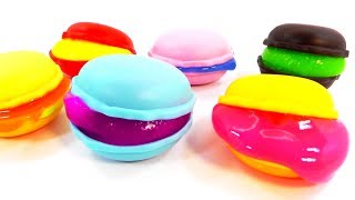 MACARONS DE SLIME CON 12 FRAGANCIAS DIFERENTES Y FRUTITAS Melmito Slime DIVER [upl. by Xantha]