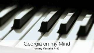 Georgia on my Mind Piano Solo [upl. by Ilzel]