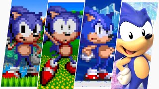 The Unofficial Evolution of American Sonic in Sonic Games [upl. by Elletnuahs]