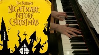 Poor Jack  Nightmare Before Christmas  Piano [upl. by Irmine394]