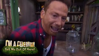 Joe Swash Gets a Sneak Preview of Kiosk Keiths Drinking Trial  Im A Celebrity Extra Camp [upl. by Blight]