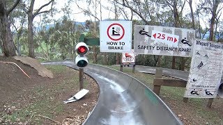 Bobsled Ride at Jamberoo Action Park [upl. by Annetta]