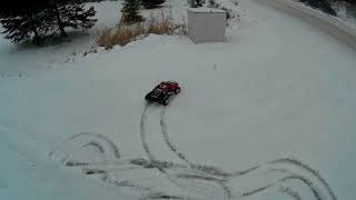 Traxxas Slash XL5 2wd Snow Bash [upl. by Ecirehc967]