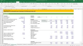 Comment modéliser dans Excel les synergies dun deal MampA   IFE [upl. by Dani511]