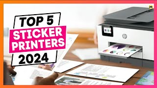 Best Printer for Stickers 2024 Top 5 Picks Creatives and Businesses [upl. by Yregram]