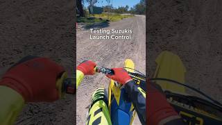 New RMZ450 Launch Control 🚀 rmz450 mx suzuki [upl. by Wales]