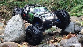 Traxxas Summit 110 Rock Crawling creek and trailing [upl. by Anoyi]