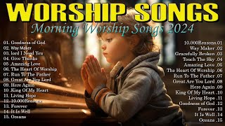 Non Stop Worship Songs 2024🙏 How Great Thou Art 🙏 Christian Music Playlist4 [upl. by Loar]