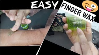 Finger wax krne ka tarika  How to use finger wax [upl. by Ahsiener396]