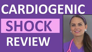 Cardiogenic Shock Nursing Management Pathophysiology Interventions NCLEX Review [upl. by Destinee]