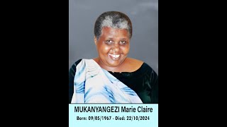 Umuhango wo gushyingura Umubyeyi wacu MUKANYANGEZI Marie Claire [upl. by Abramson]