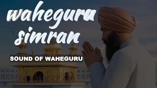 WAHEGURU SIMRAN JAPJI SAHIB  SIMRAN ONE HOURE waheguruji [upl. by Latterll]