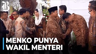 FULL Pengumuman Wamen Kabinet Merah Putih Prabowo  Gibran [upl. by Cordier]