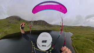 Flying a Stickle Ghyll Line [upl. by Nedyarb]