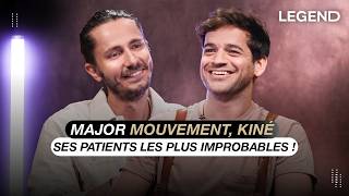 KINÉ MajorMouvement  SES PATIENTS LES PLUS IMPROBABLES  tête de ballon de rugby explosion [upl. by Anglim]