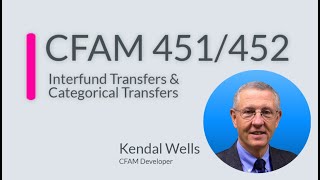 CFAM 451 and 452  Interfund and Categorical Transfers [upl. by Leimaj]